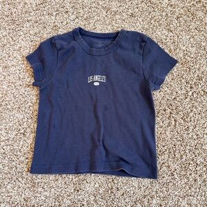 Navy Blue Los Angeles T-Shirt